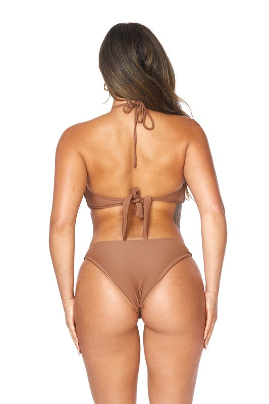 Stilla | Piece V Form Design Halterneck Bikini