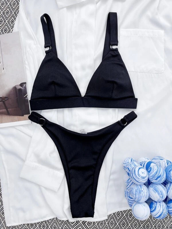 Stilla | Delta Wing Trekant Bikini Med Skåle