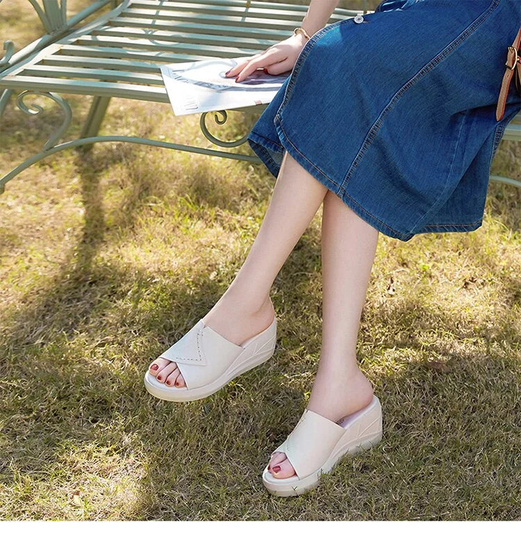 Stilla | Sandaler Med Kilehæl