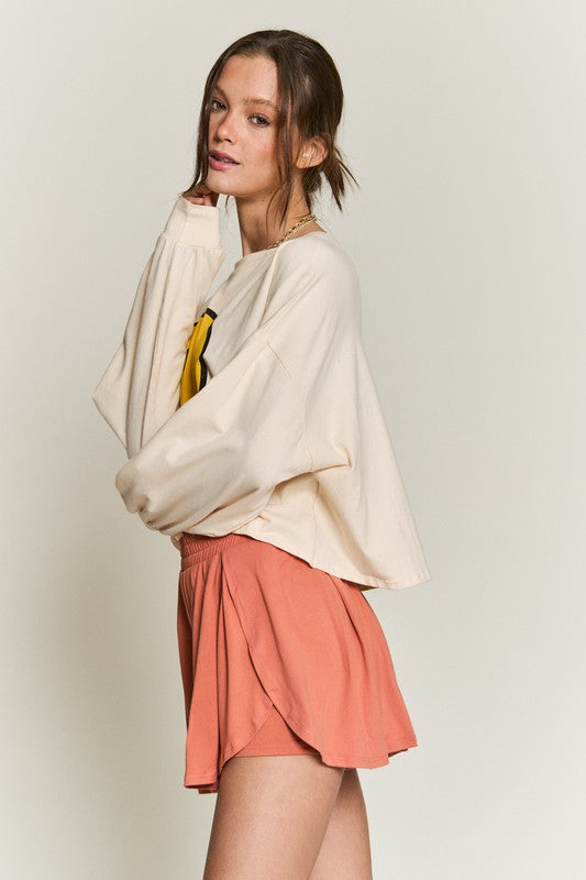 Stilla | Face Lange Ærme Crop Top