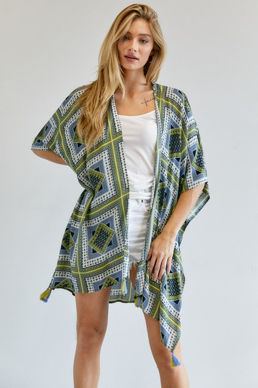 Stilla | Kortærmet Loose Kimono