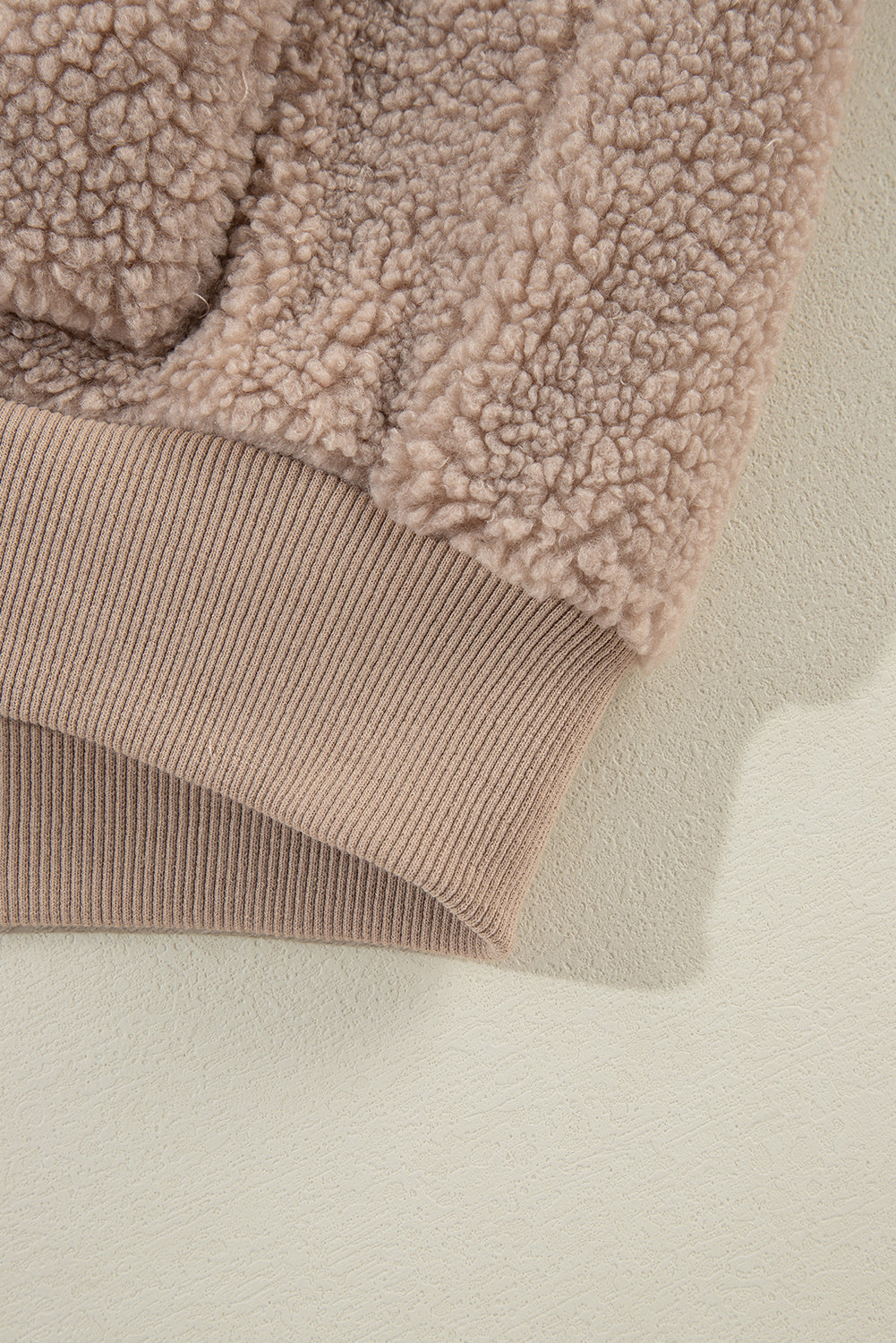 Stilla | Teddyjakke med Lynlås Polyester Varm & Moderne