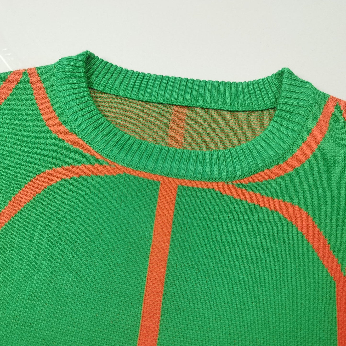 Stilla | Pullover Af Geometrisk Strik