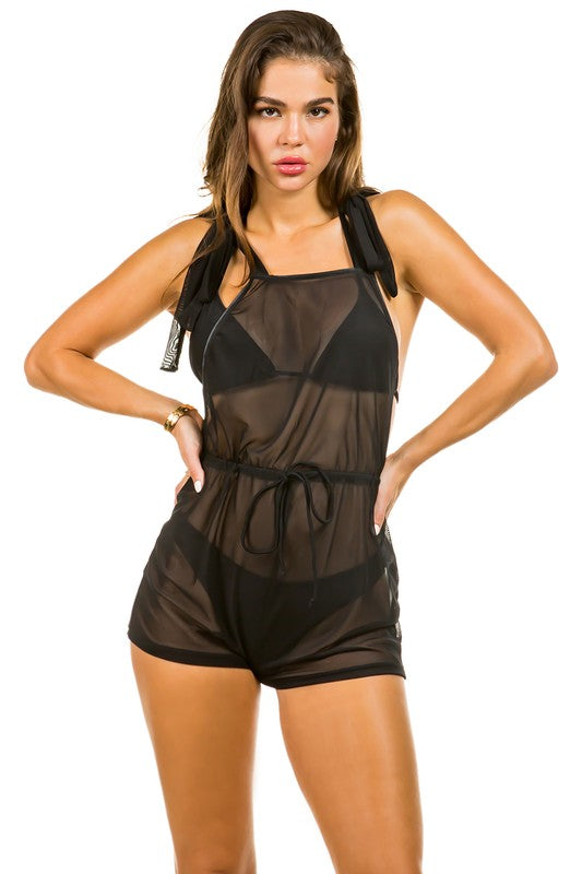 Stilla | Piece Badedragt Med Jumpsuit Coverup