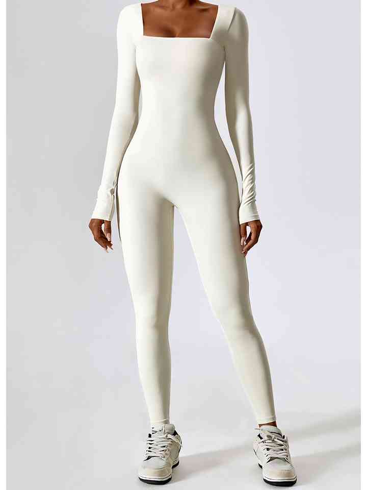 Stilla | Hals Lange Ærmer Sports Jumpsuit