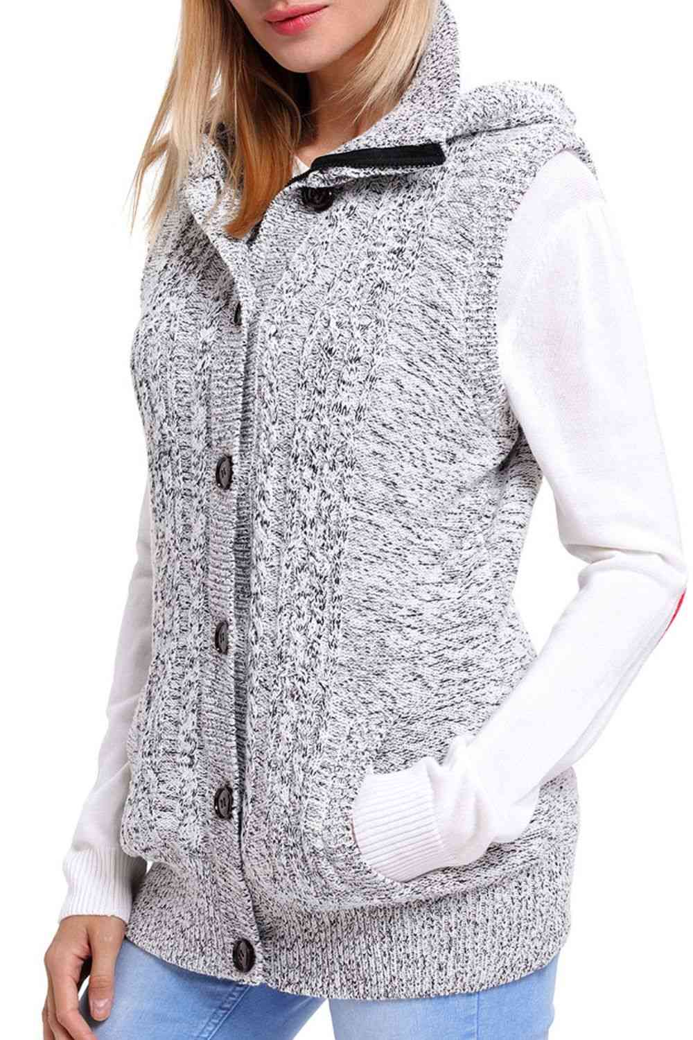Stilla | Lynlås Lukning Hætte Sweater Vest