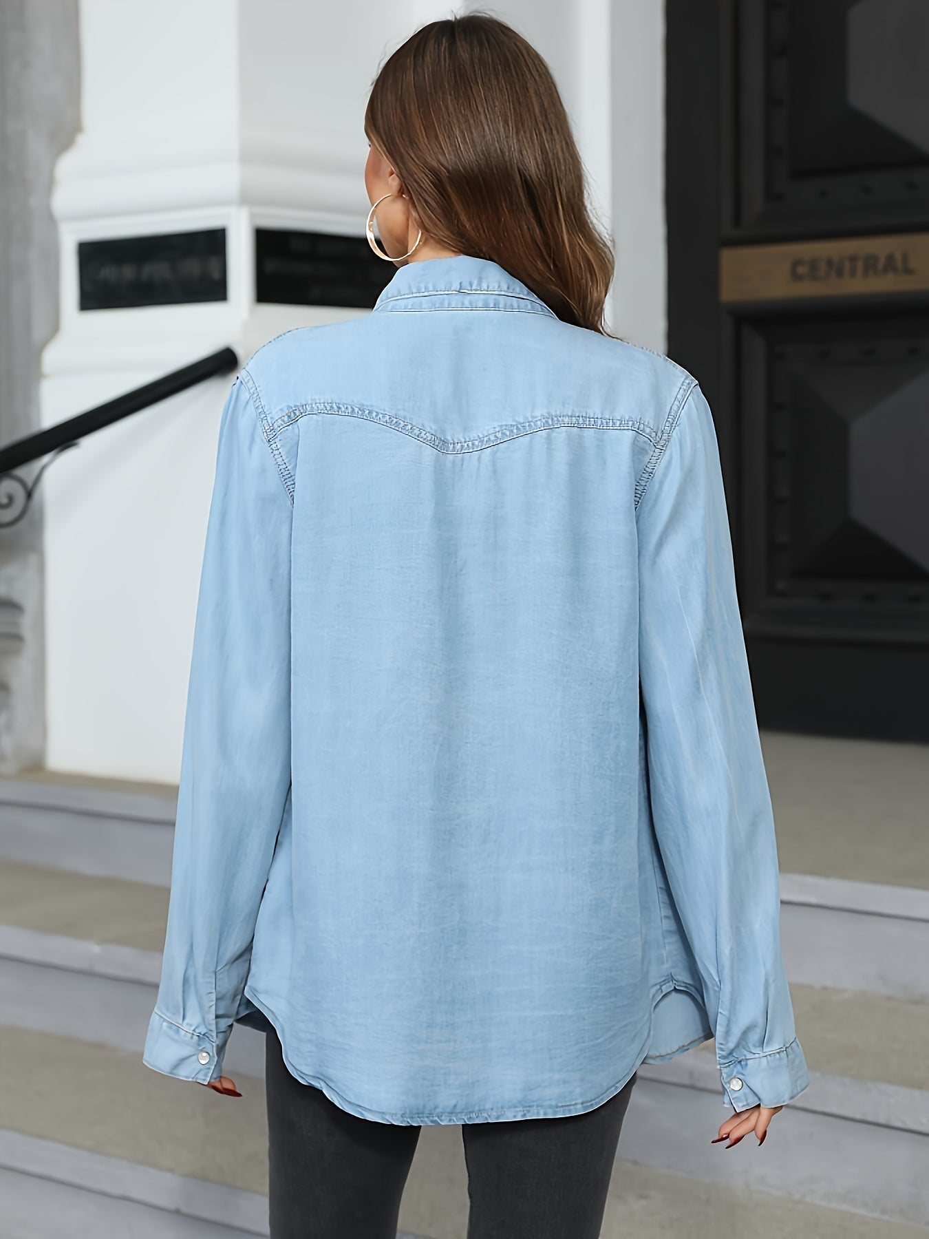 Stilla | Frie Denim Bluser, Løse, Mere Elegante, Mere Elegante