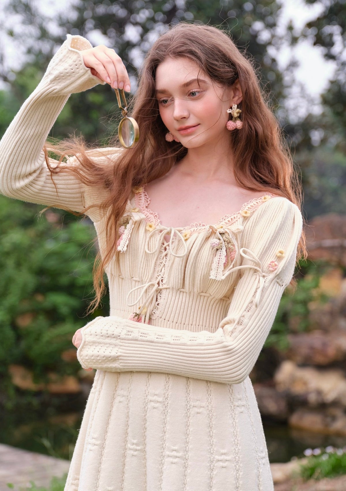 Stilla | Secret of Kingdom Flowerberry Strikkjole