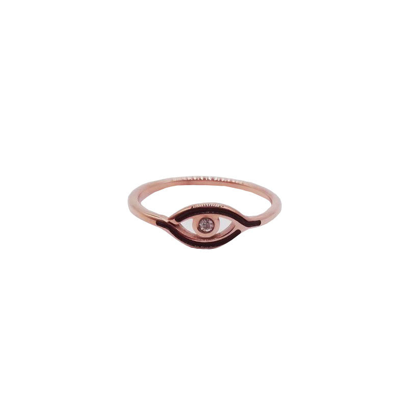 Dame ring med stilfuldt øje-design Stilla