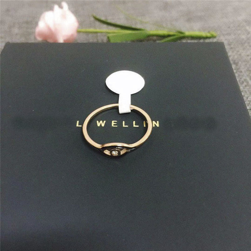 Dame ring med stilfuldt øje-design Stilla
