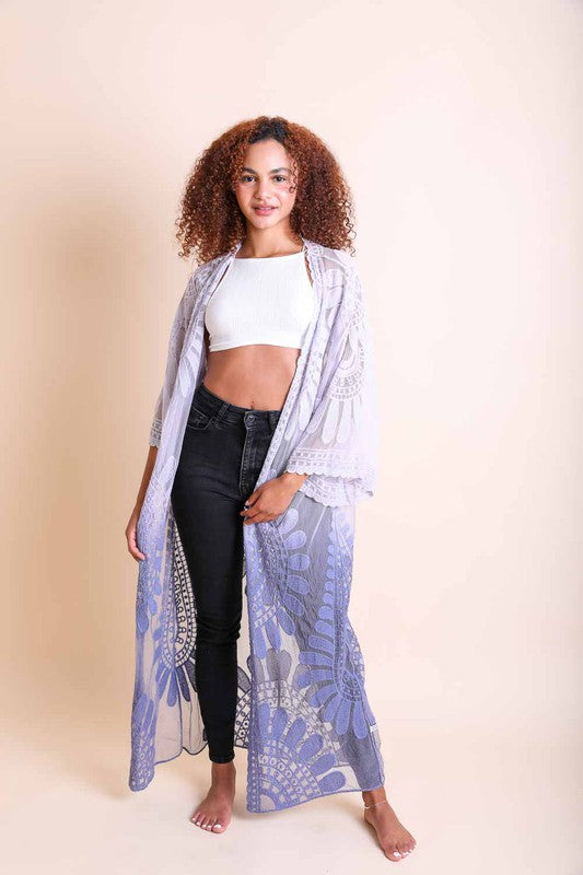 Stilla | Bohemisk Blonde Kimono