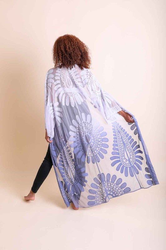 Stilla | Bohemisk Blonde Kimono