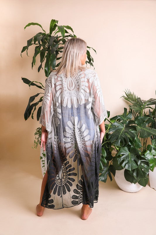 Stilla | Bohemisk Blonde Kimono