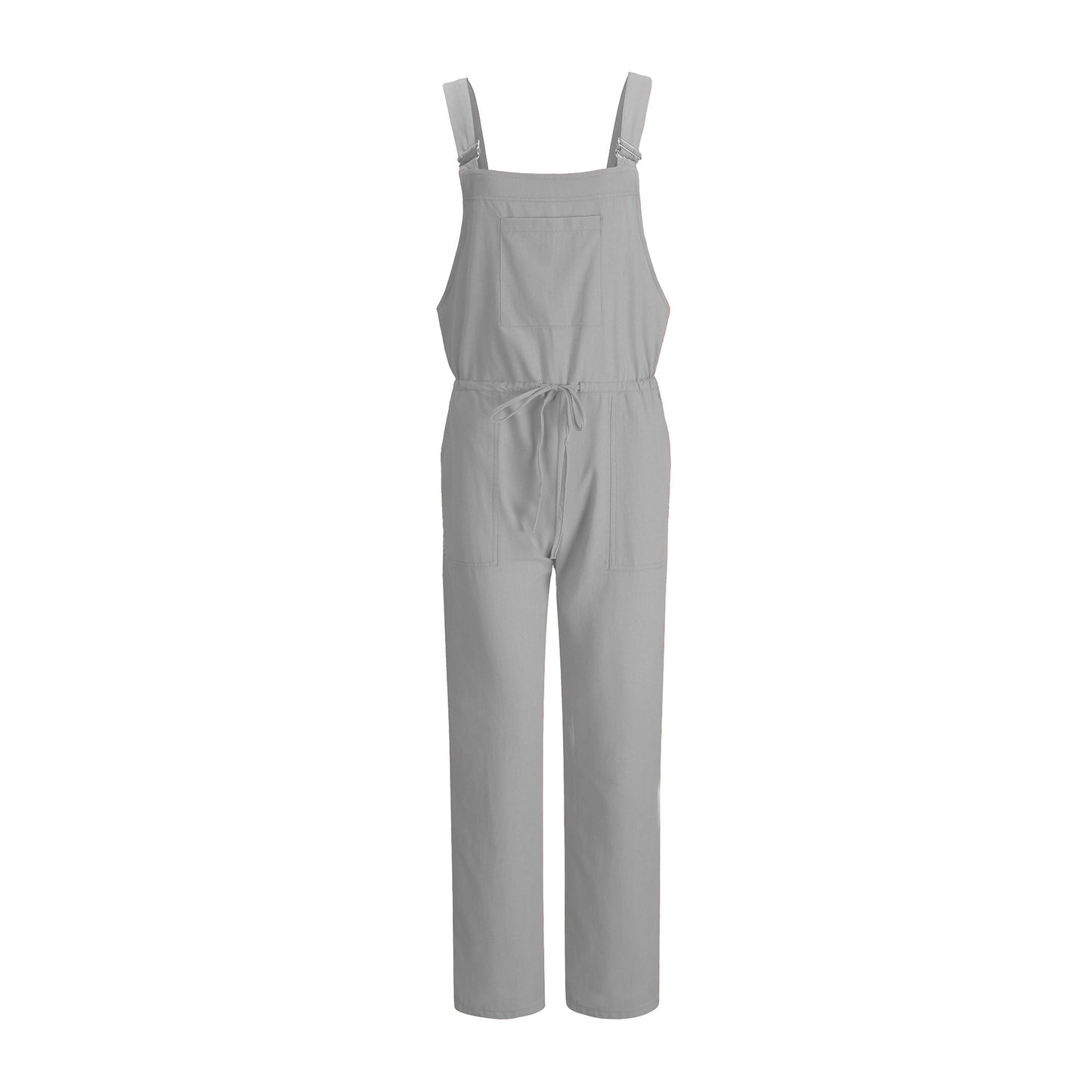 Dame Casual Overalls med justerbare stropper og elastisk taljebånd Stilla