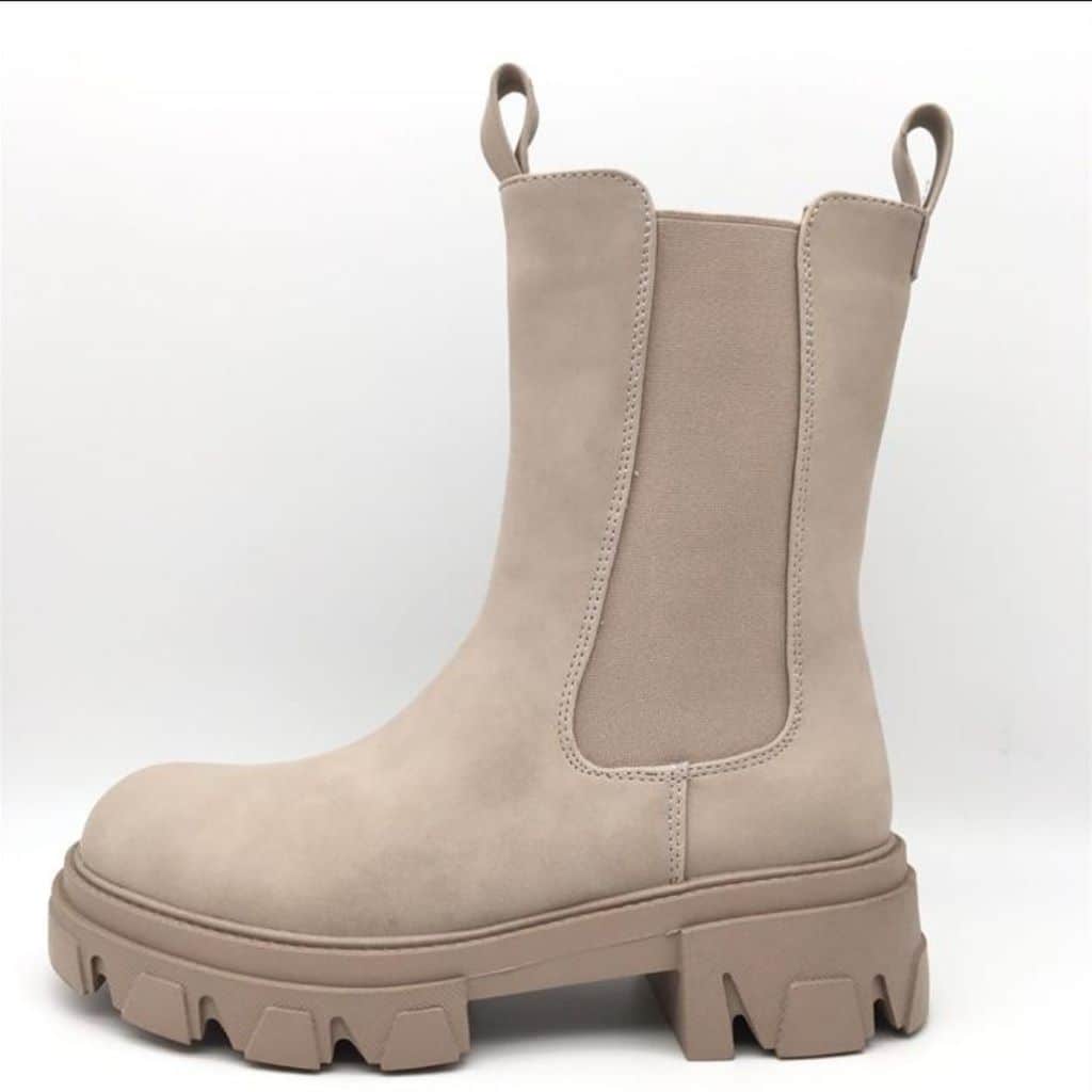 Stilla | Romi Beige Støvler – Elegant og Komfortabel Stil