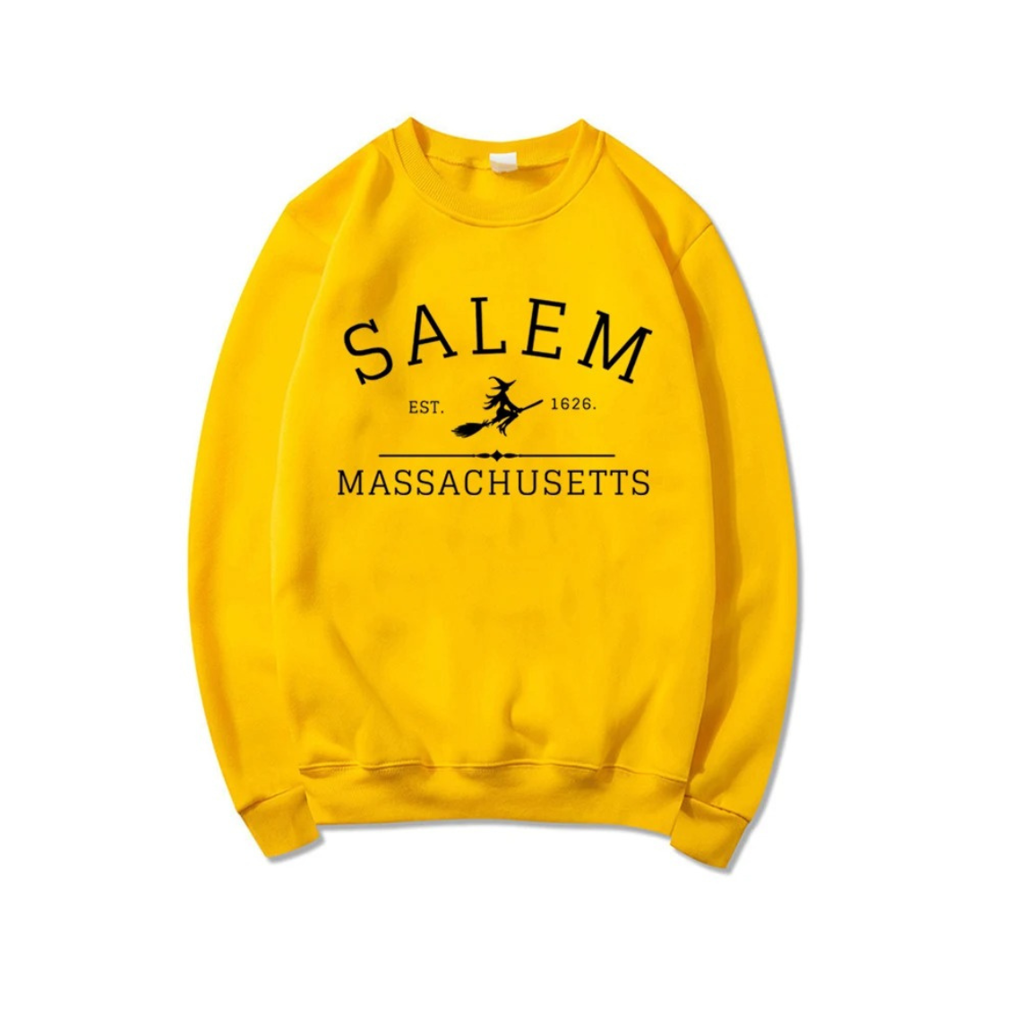 Stilla | Lækkert Sweatshirt Med Et Design Fra Salem Massachusetts