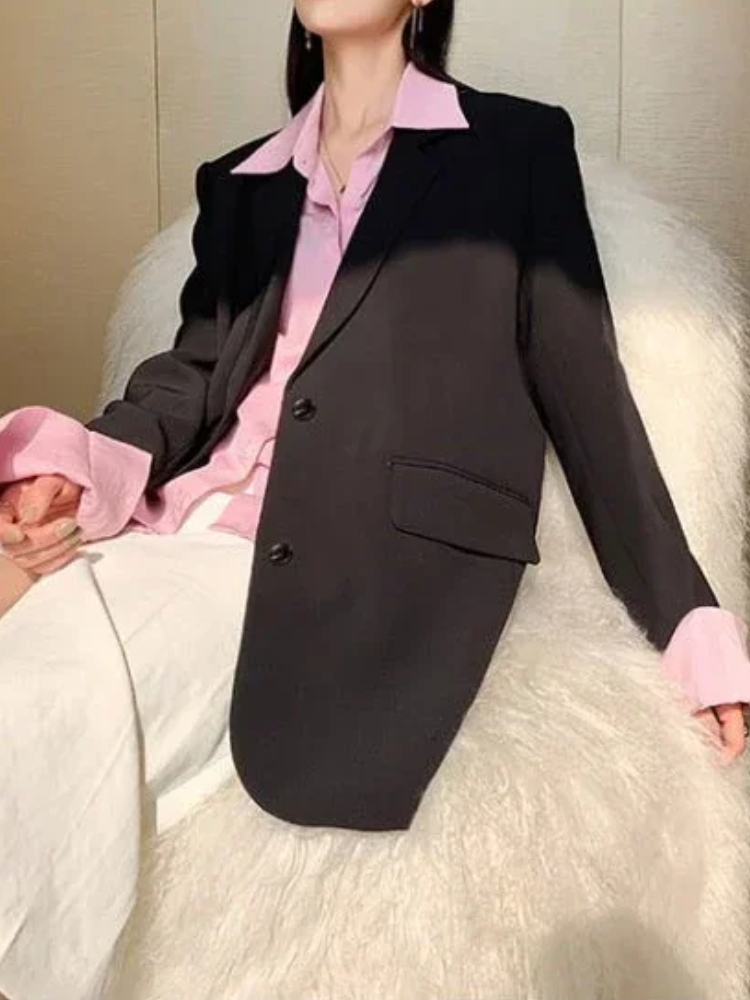 Stilla | Slim Fit Lang Blazer til Kvinder