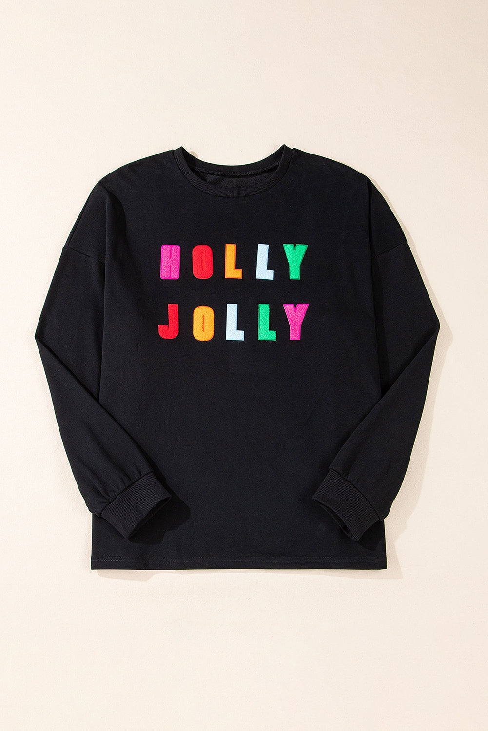 Stilla | Grafik Langærmet shirt Holly Jolly