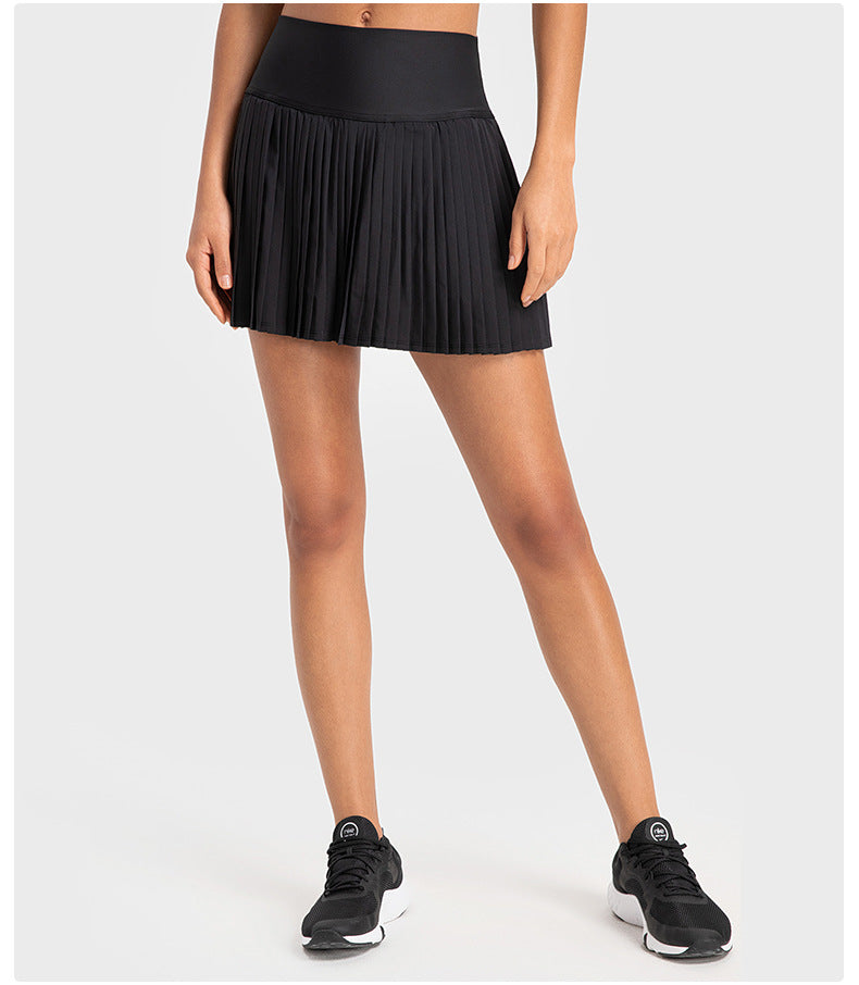 Stilla | Cooled Plisseret Tennis Skort Indbyggede Shorts, Hurtig Tør & Behagelig