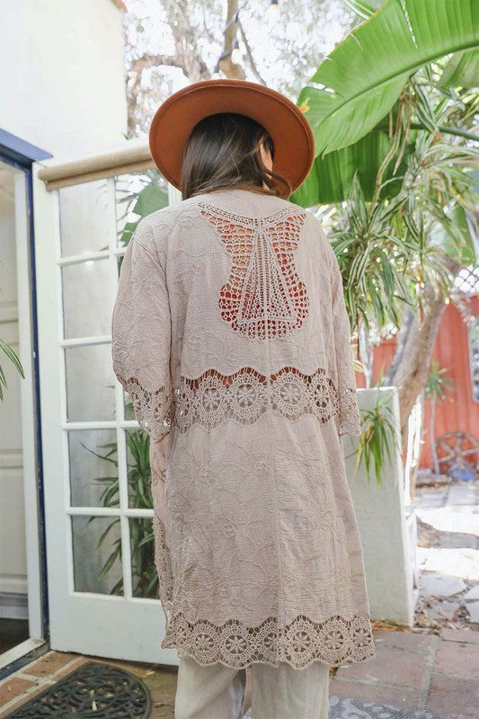 Stilla | Åben Lappe Langline Kimono