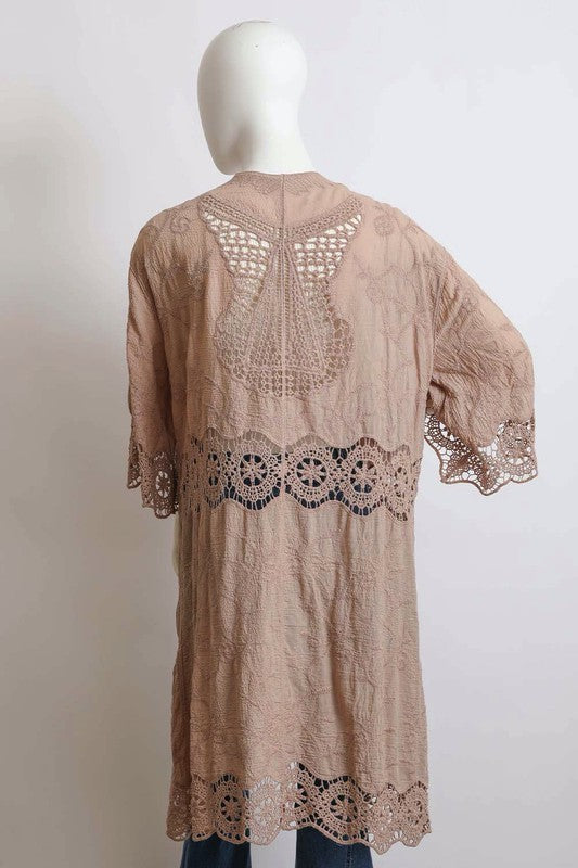 Stilla | Åben Lappe Langline Kimono