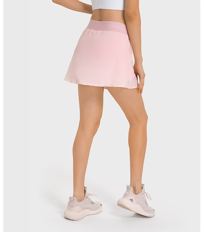 Stilla | Waist Kølende Tennis Skort Hurtigtørrende, Åndbar & Indbyggede Shorts