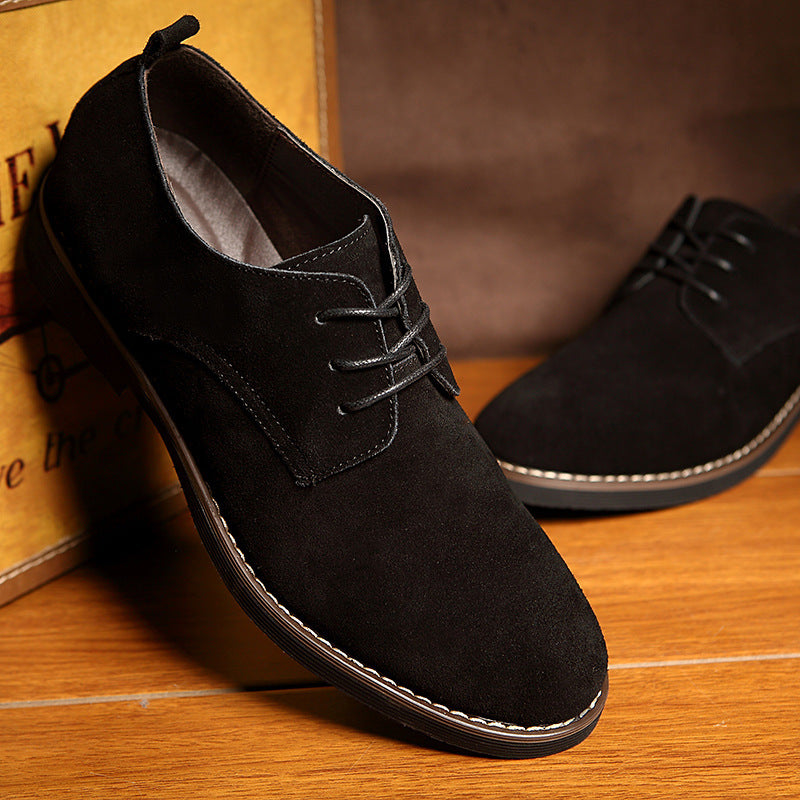 Herre Premium Nubuck Snøresko Stilla
