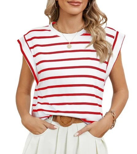 Stilla | Kvinder Sommer Casual Korte Ærmer Rund Halsudskæring T-shirts