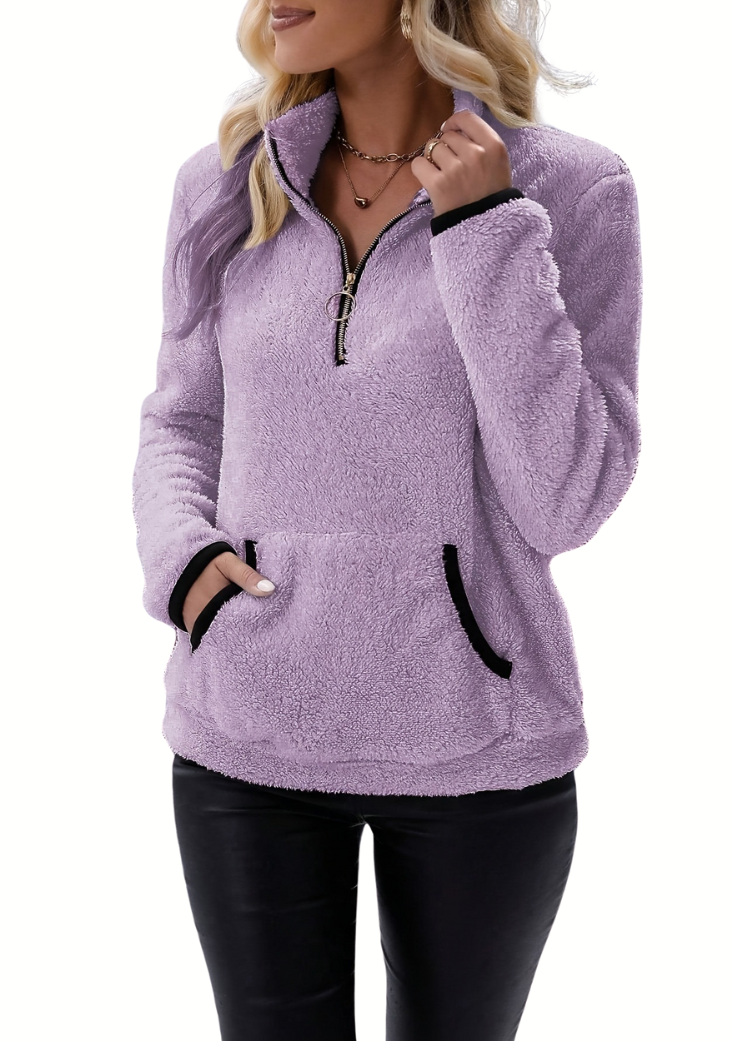 Stilla | Polarfleece Halv Zip Borg