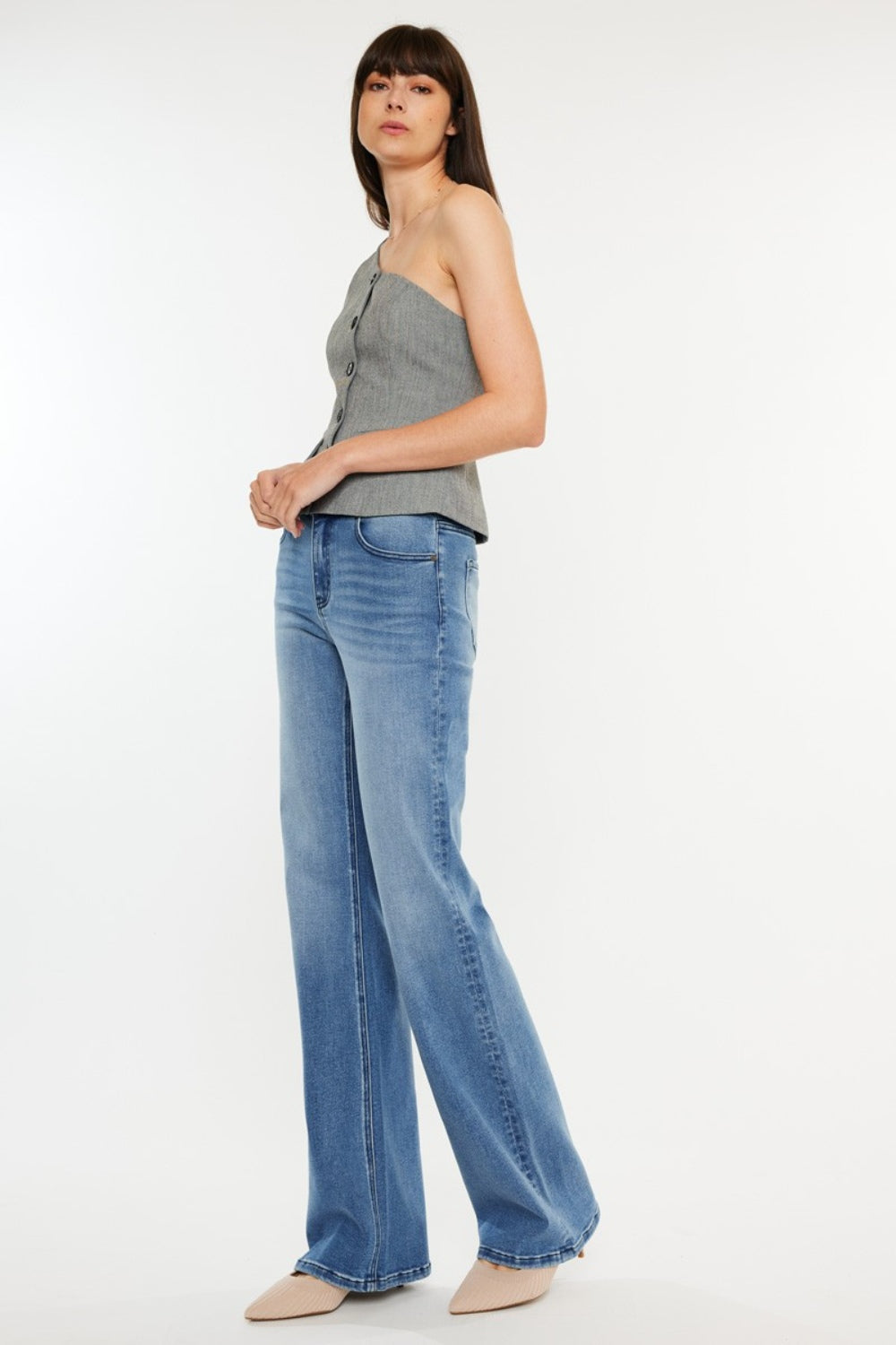 Stilla | Ultra High Rise Cat's Whiskers Jeans