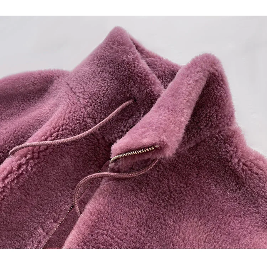 Stilla | Dame Trenchcoat Af Suede, Oversize Stil Med Brede Revers