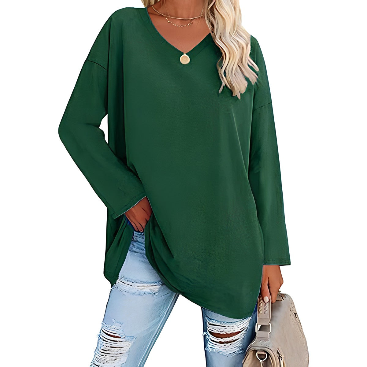 Stilla | Afslappet V-hals Sweater