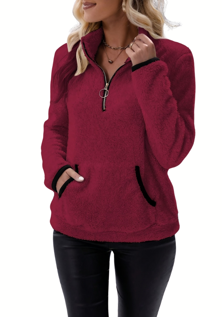 Stilla | Polarfleece Halv Zip Borg