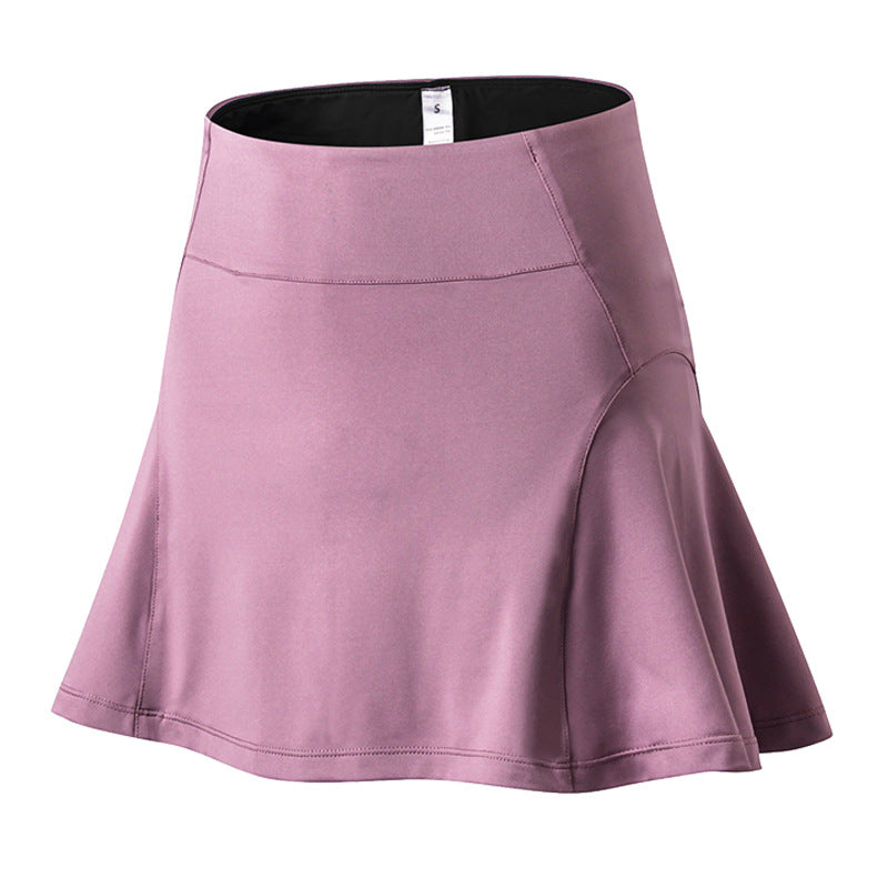 Dame Sporty A-linje Skirt med integrerede shorts Stilla