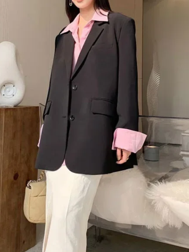 Stilla | Slim Fit Lang Blazer til Kvinder