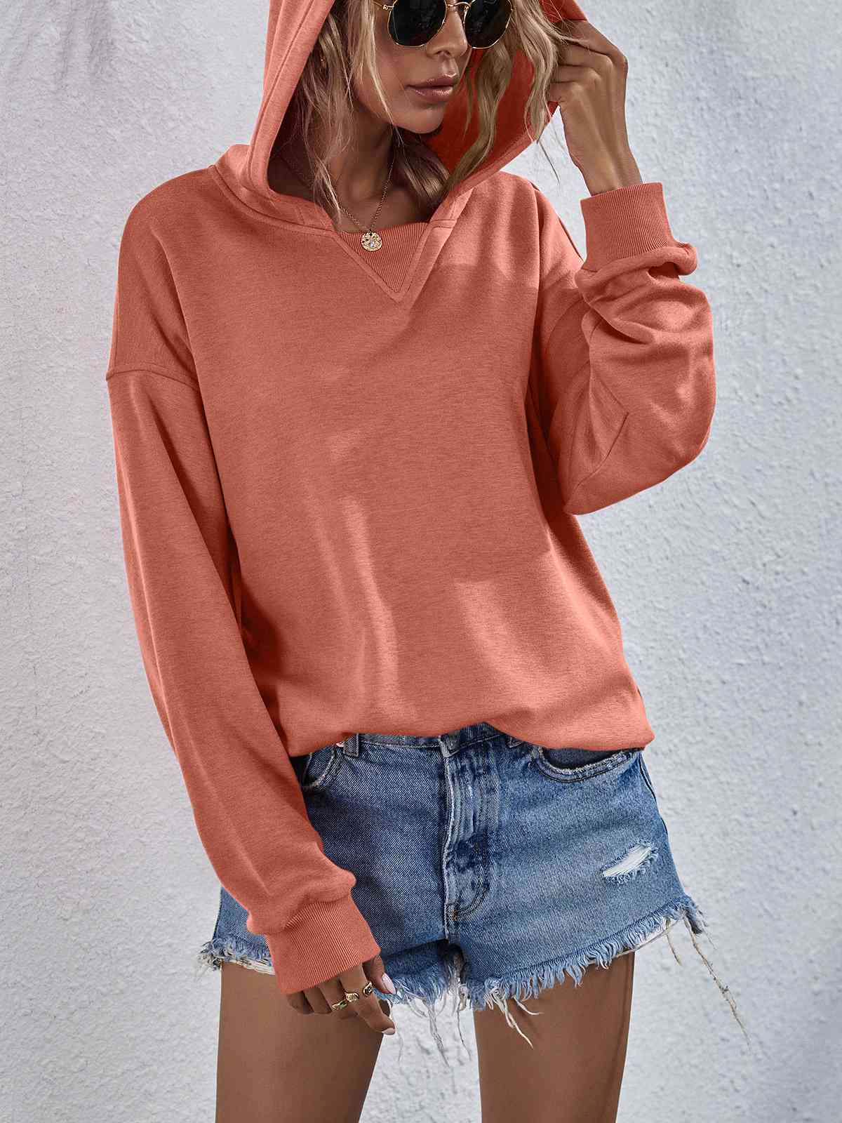 Stilla | Skulderskæring Hoodie