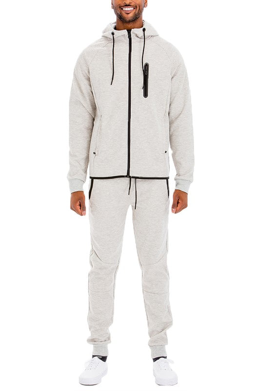 Stilla | Full Zip Sweat Pant Sweat Sæt