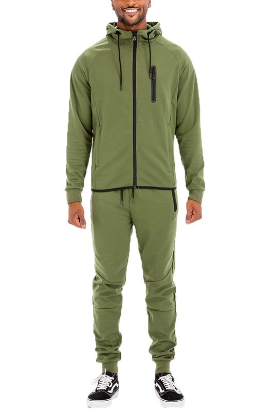 Stilla | Full Zip Sweat Pant Sweat Sæt