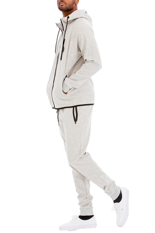 Stilla | Full Zip Sweat Pant Sweat Sæt