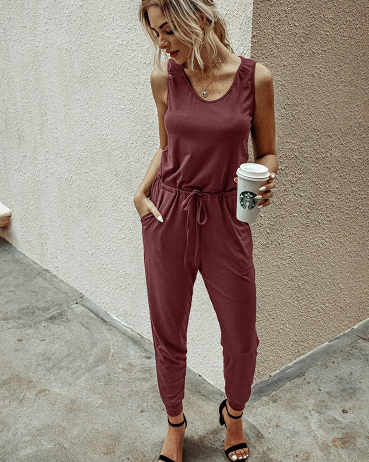 Dame komfortabel jumpsuit Stilla