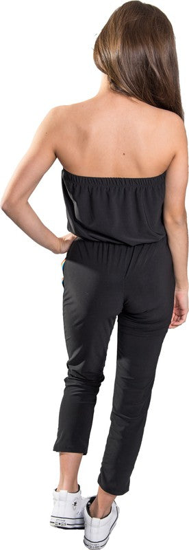 Stilla | Rainbow Stripe Side Jumpsuit