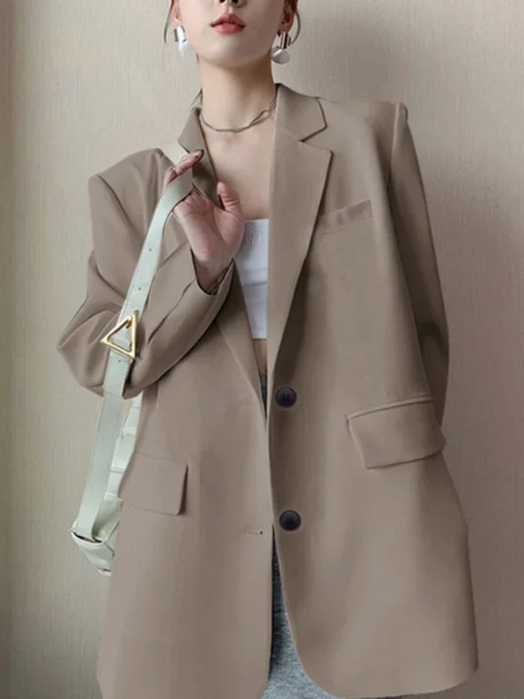 Stilla | Slim Fit Lang Blazer til Kvinder