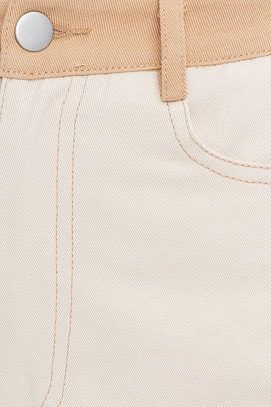 Stilla | Block Twill Straight Bukser