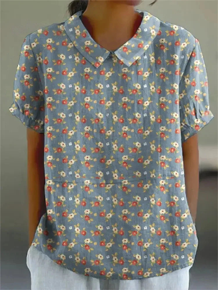 Stilla | Blomster Print Bluse