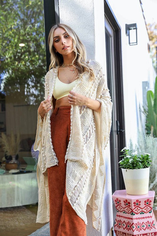 Stilla | Zig Zag Blød Kimono