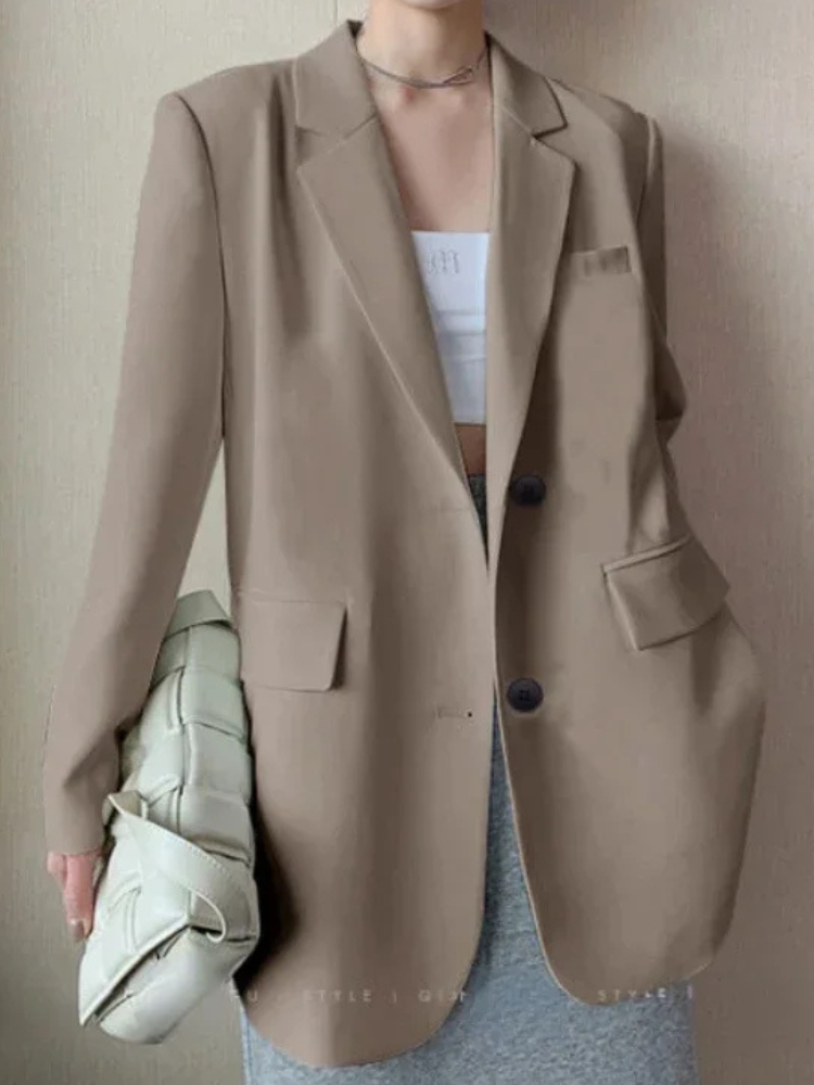 Stilla | Slim Fit Lang Blazer til Kvinder