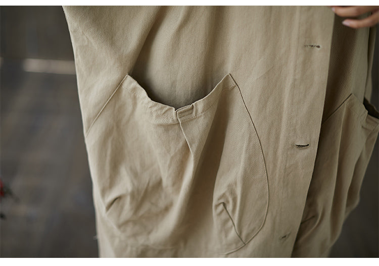 Stilla | Oversized Lanna Frakke Med Hætte