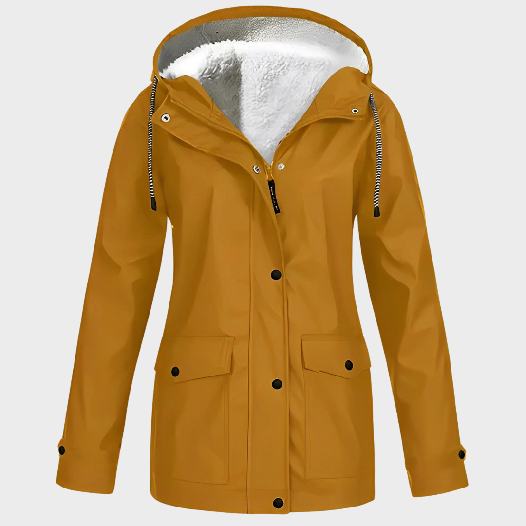 Stilla | Fleece Fôret Regnjakke