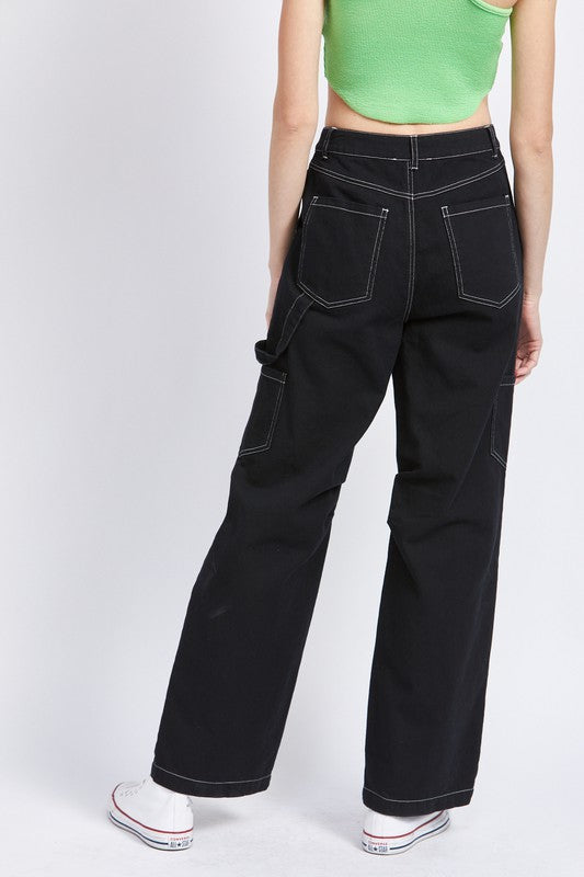 Stilla | Rise Fit Cargo Bukser