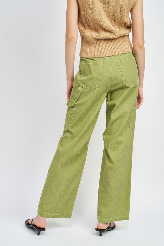 Stilla | Rise Fit Cargo Bukser